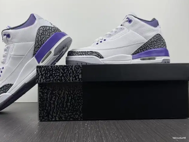 Cheap TBkick 3 'Dark Jordan Retro Iris' CT8532-105 Air 0608